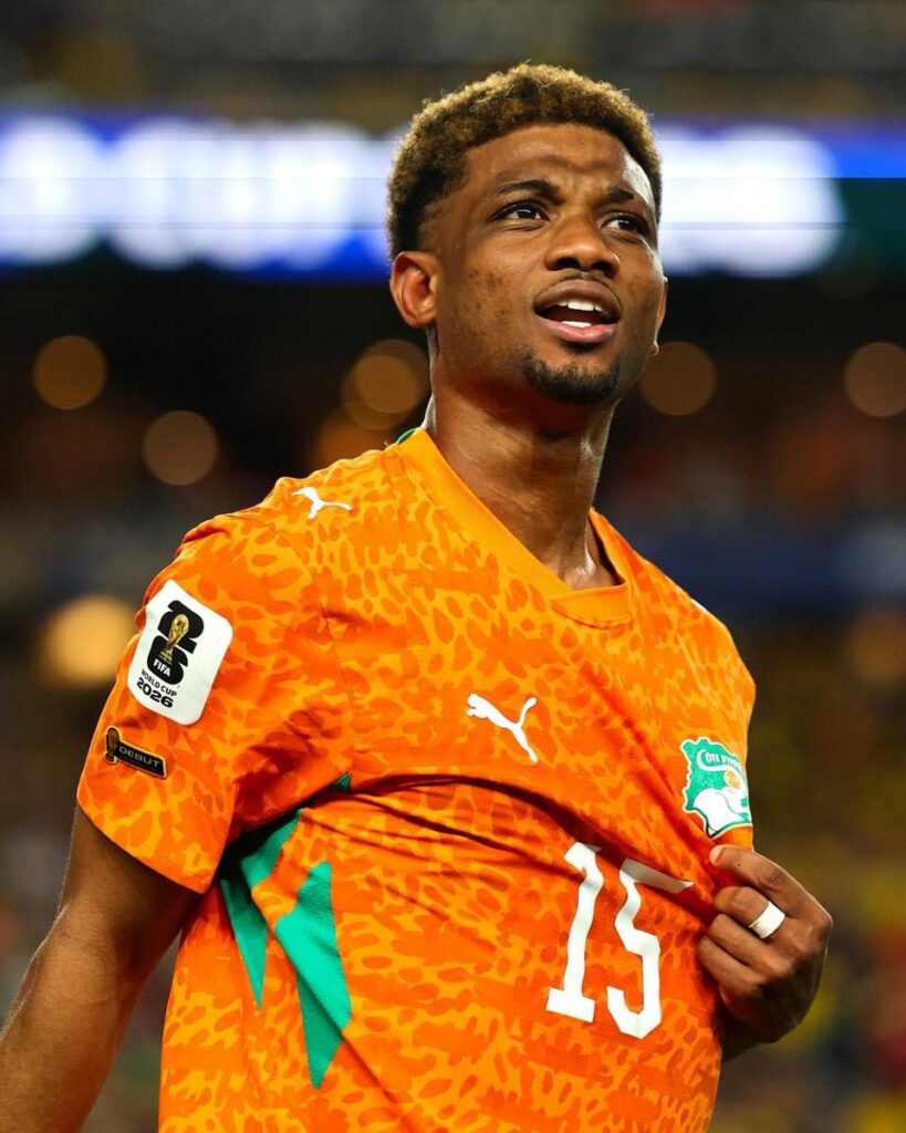 La joie du buteur ivoirien Amad DIALLO