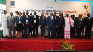 Les autorités à la cérémonie d'ouverture de la conférence, le lundi dernier