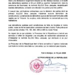 CÔTE D&rsquo;IVOIRE/DÉMOLITIONS À KOUMASSI CAMPEMENT : LE PROCUREUR DE LA RÉPUBLIQUE DÉMENT ALLOUI BROU JACQUES ET OUVRE UNE ENQUÊTE